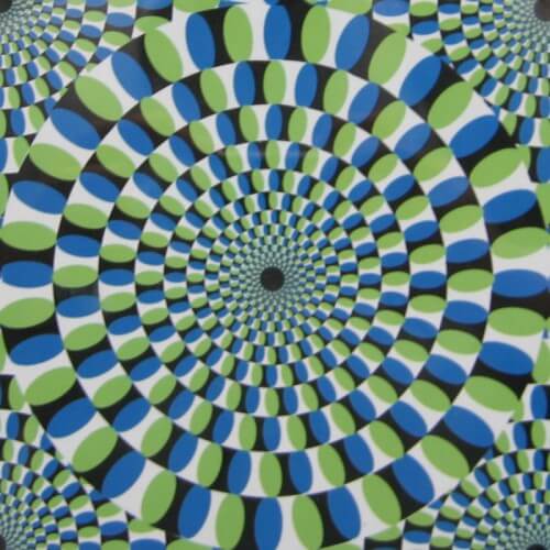 Illusion - optische Täuschung